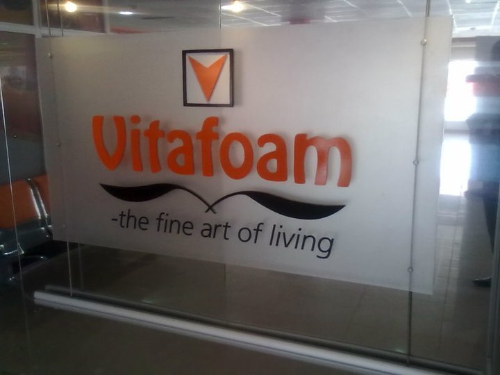 Vitafoam glass wall