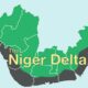 niger delta map
